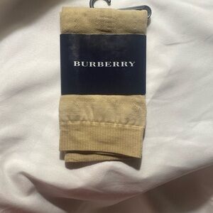 Burberry Tan Casual Socks